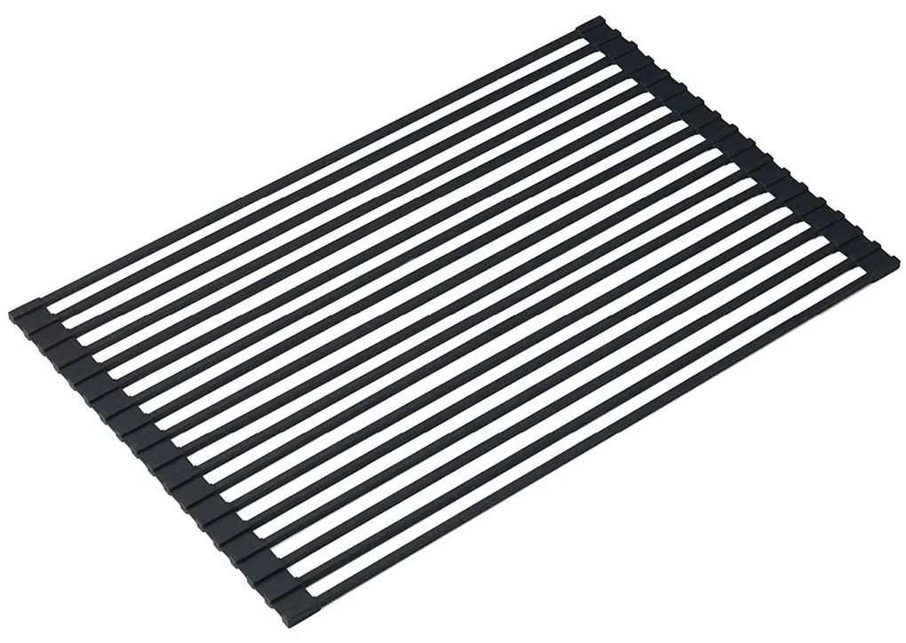 Feltekerhető szárító csöpögtető mosogatóhoz 322108 Black