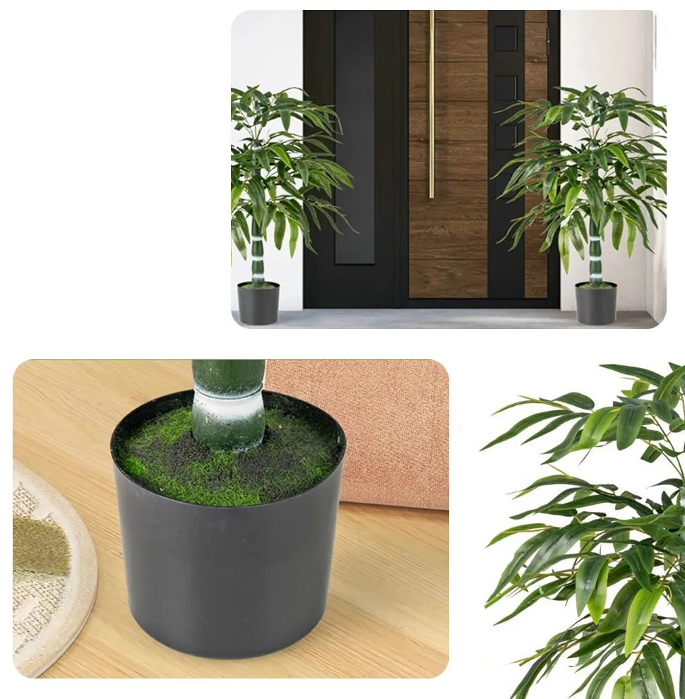 1m bambusz műnövény 2db