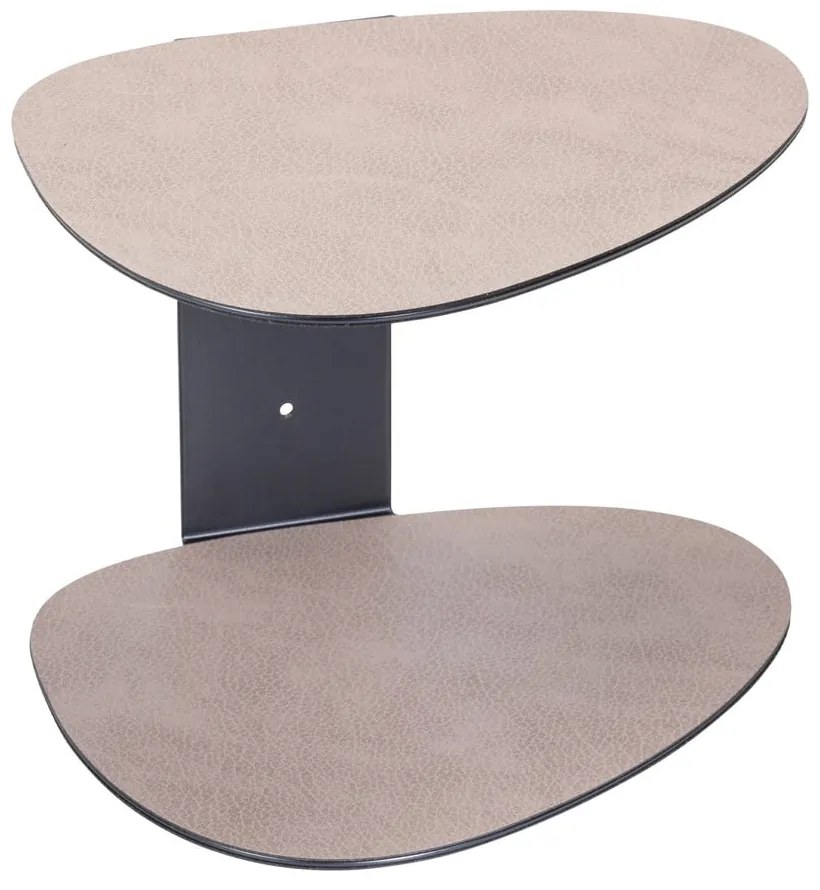 Szürke acél fali polc 29 cm Curve Bull – LIND DNA