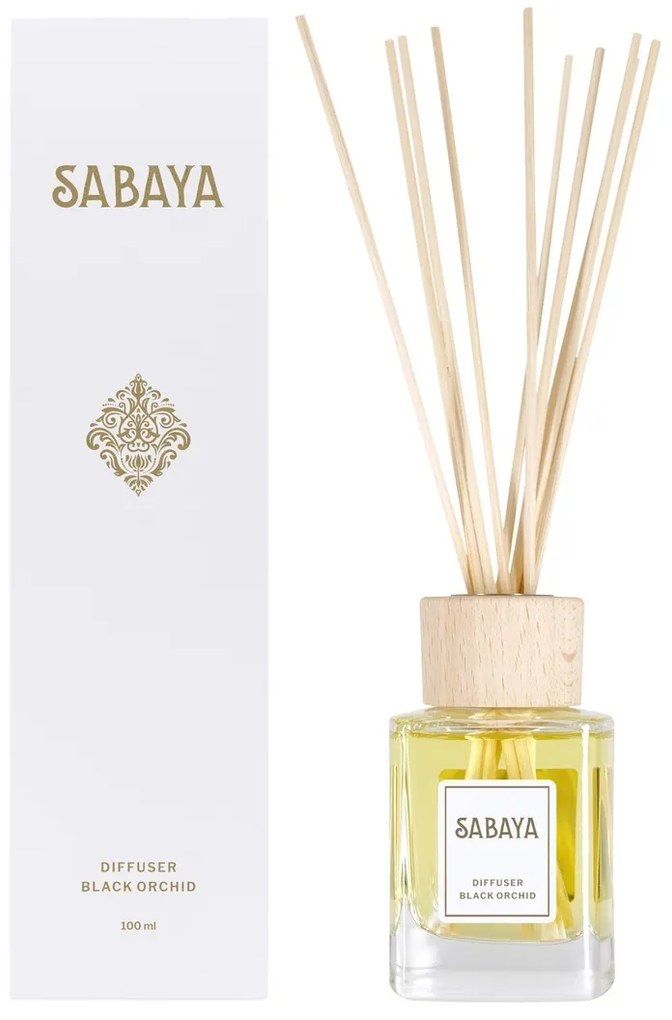 Sabaya aromadiffúzor Fekete orchidea , 100 ml