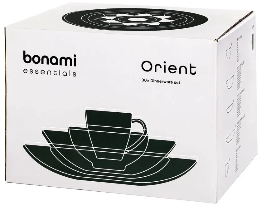 Porcelán étkészlet 20 db-os Orient - Bonami Essentials