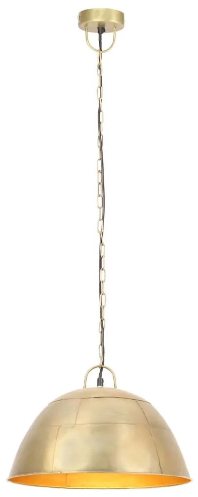 kerek sárgaréz ipari függőlámpa 25 W 41 cm E27