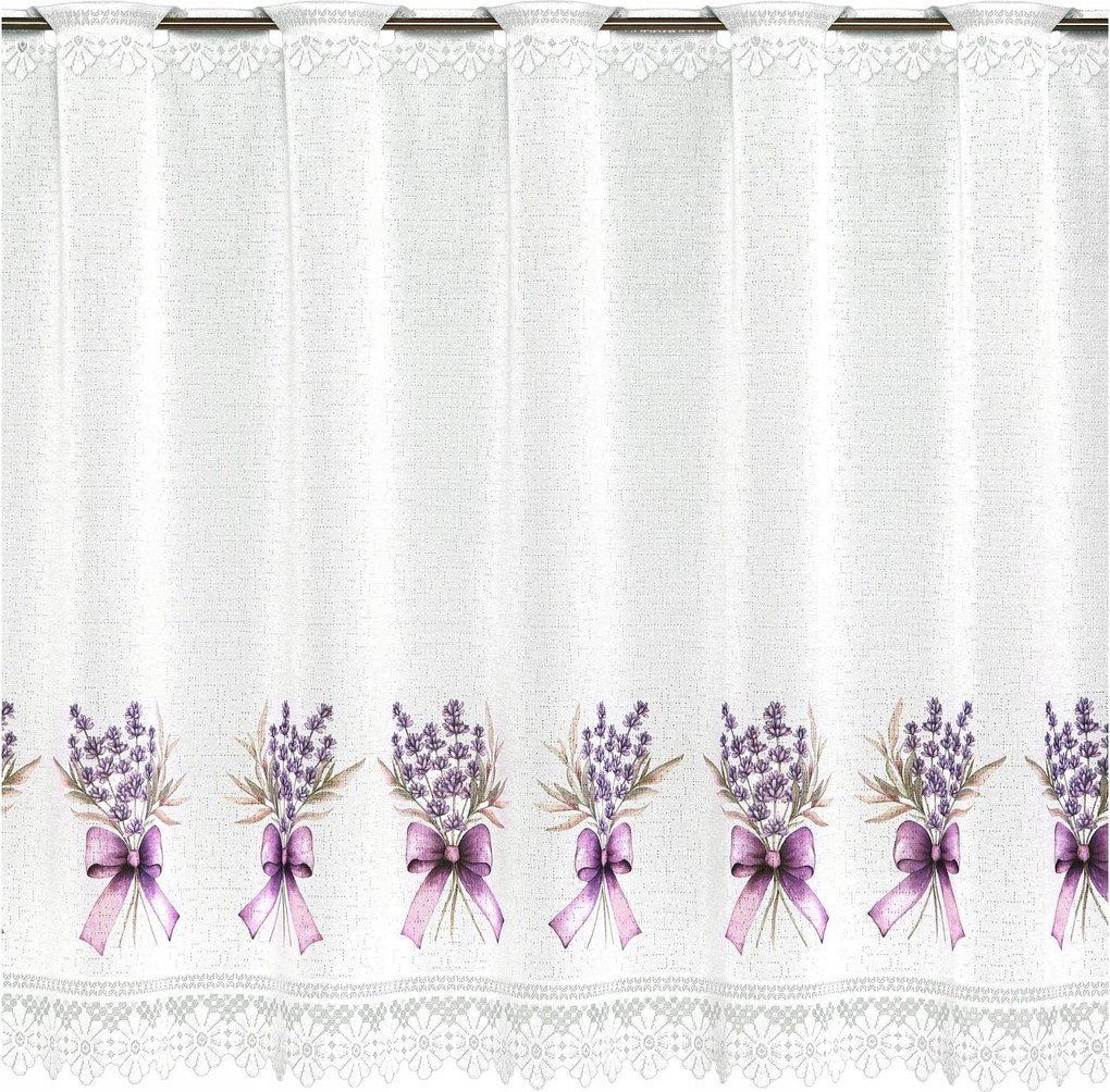 Irigy Hónaljmirigy Kész 100x70 Vitrázs Függönyök Konyha Függöny Rövid Levendula