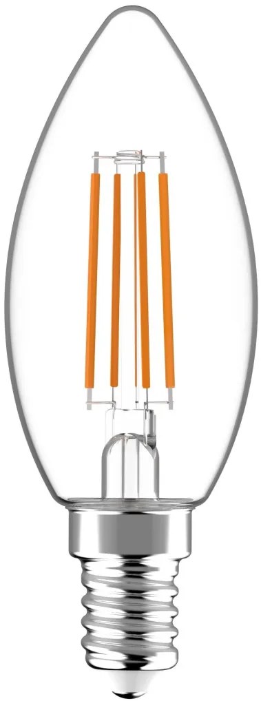 Avide LED Filament Candle 4.5W 470LM E14 WW 2700K