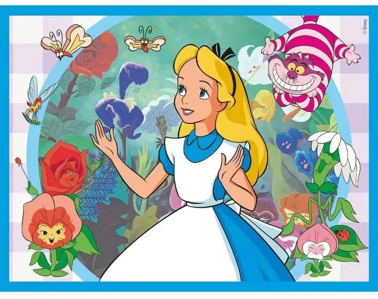 Disney Classics Striped Frame mesekocka 12 db-os Clementoni