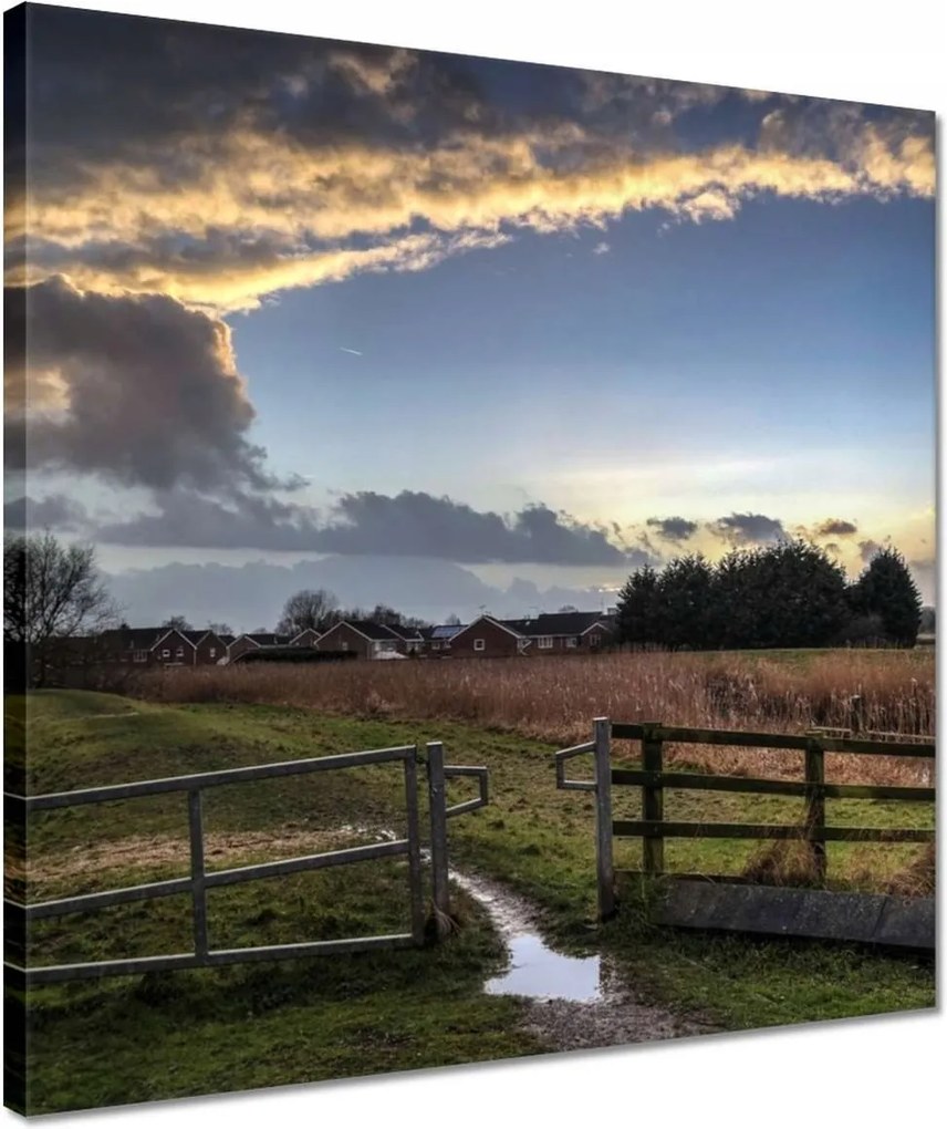 Vászonkép 40x40 Gyönyörű égbolt