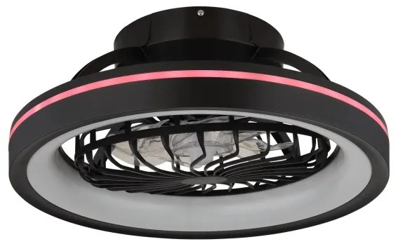 Globo 03665 - LED RGB Dimmelhető mennyezeti ventilátor DEANNE LED/40W/230V + távirányító