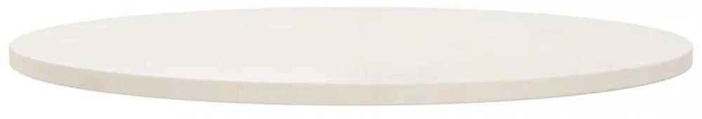 fehér tömör fenyőfa asztallap Ø90 x 2,5 cm