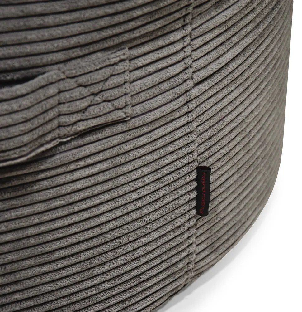 Mentazöld kordbársony gyerek babzsákfotel Roll 80 – SLOWDOWN