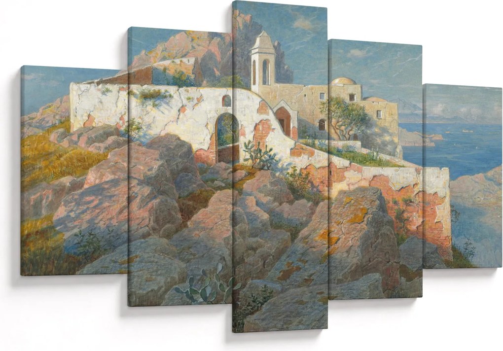 Kép - William Stanley Haseltine, Santa Maria a Cetrella, Anacapri, reprodukciók (150x105 cm)