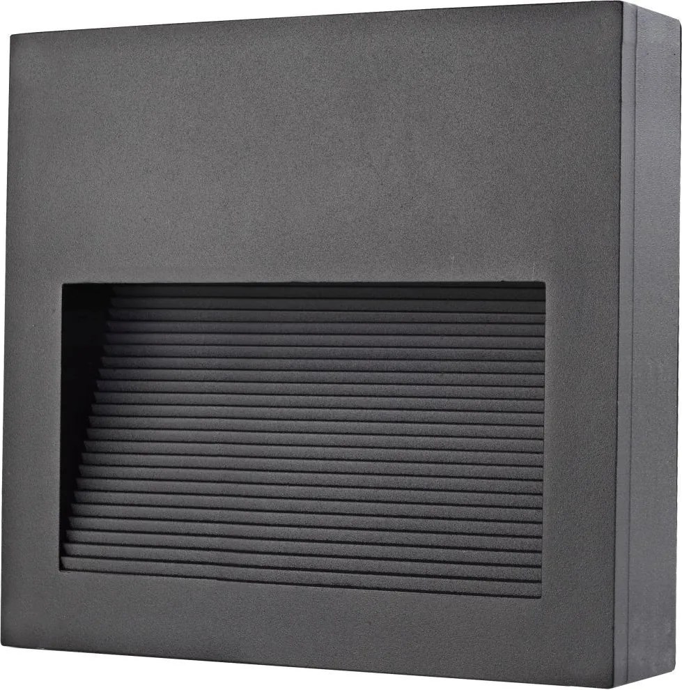 NOVOLUX 289C-L0210B-04 SLIM Modern Kültéri Fali Lámpa Antracit LED IP65