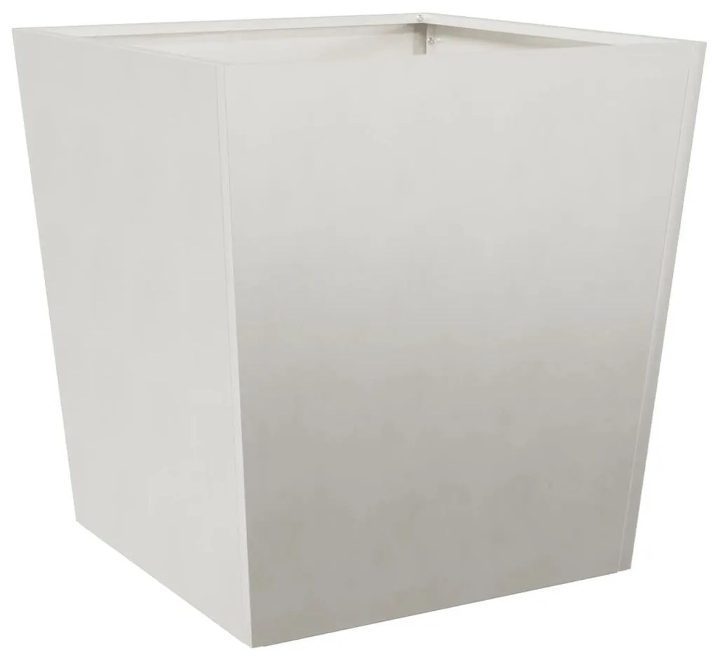 Rozsdamentes acél kerti virágtartó 50 x 50 x 50 cm