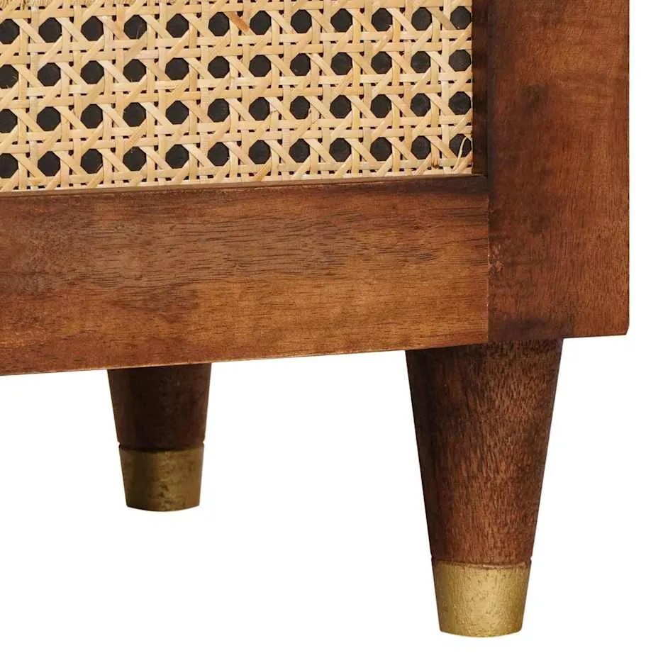 Fürdőszobai bútorok fiókkal 2 pcs 62 x 33 x 58 cm Tömör Mangófát