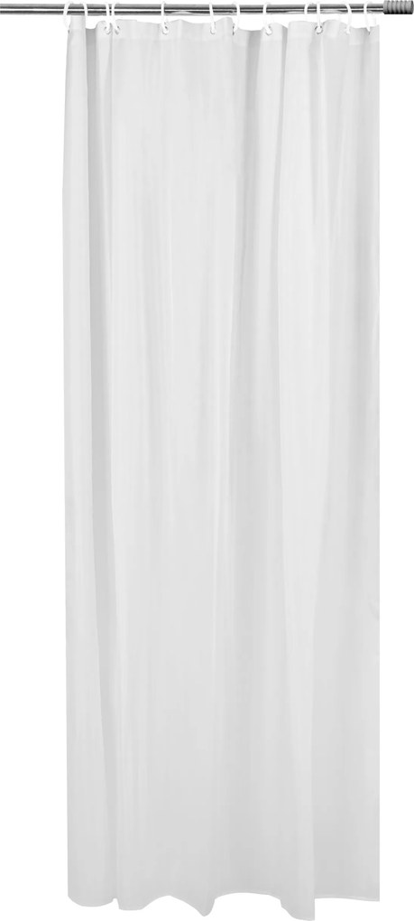 Fehér Függöny 180x200 Zuhanyfüggöny Fürdőszobába Poliészter Tartós
