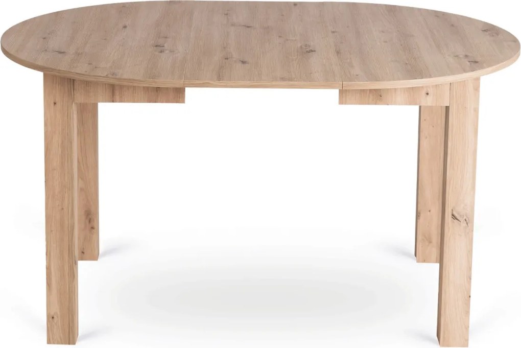Bővíthető étkezőasztal 102–142 cm Artisan tölgy színben – HARRY