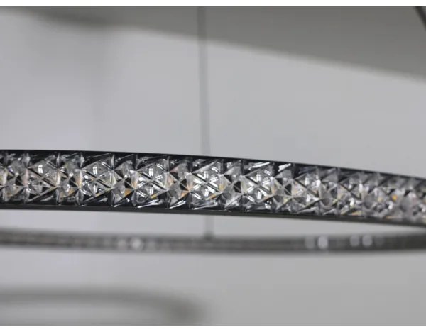 Fényerőszabályozható LED csillár kábeles felfüggesztéssel LED/150W/230V 3000-6500K + távirányító