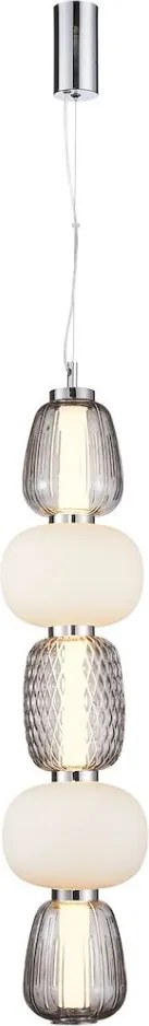 MILAGRO ML0362 CARO Modern Led Függesztett Lámpa Króm LED IP20