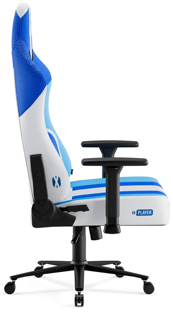 Diablo X-Player 2.0 szövet gamer szék Átlagos méret: frost white / fehér