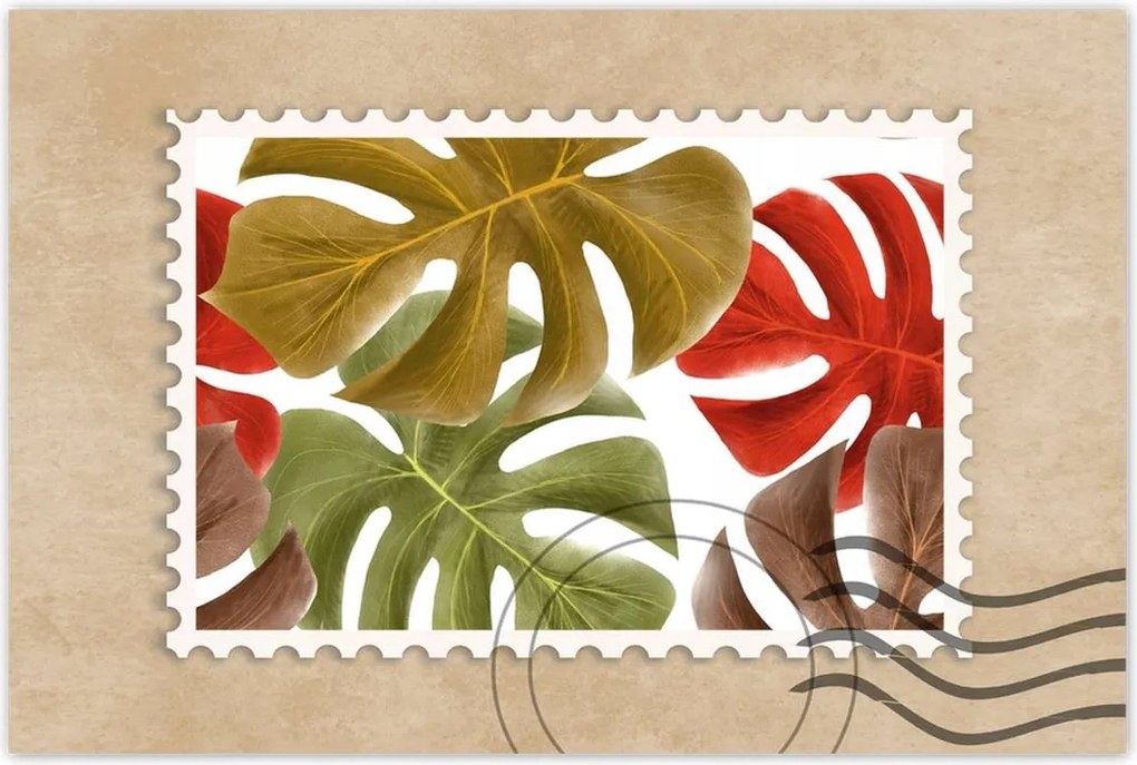 Poszterek 120x80 Őszi szörny levelek