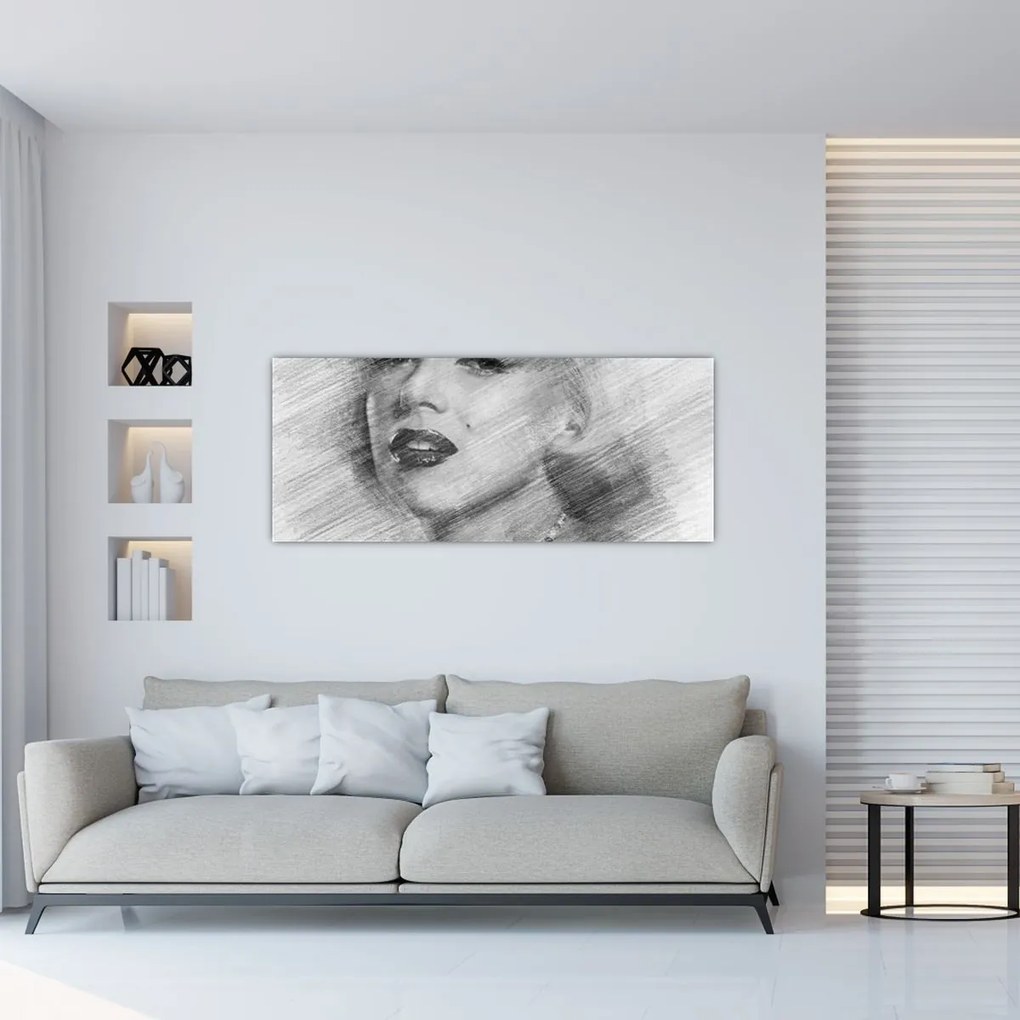 Kép - Marilyn Monroe portréja (120x50 cm)