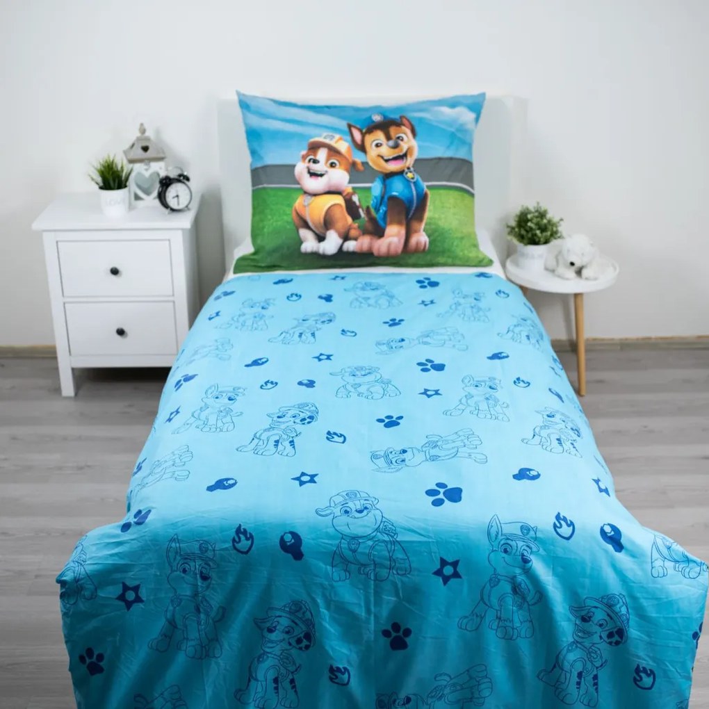 Mancs Őrjárat Chilling ágyneműhuzat 140×200cm, 70×90 cm microfibre