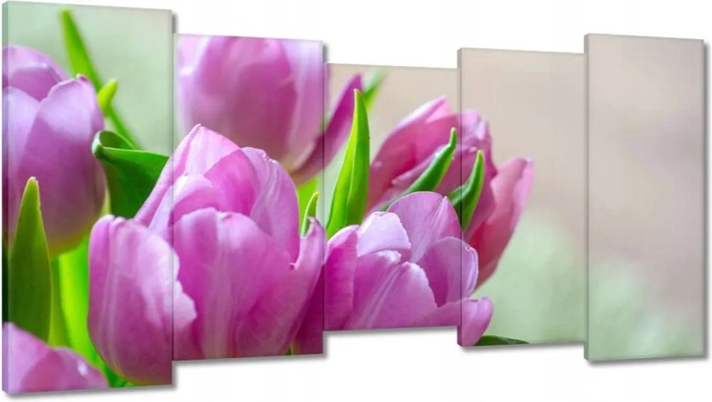 Vászonkép 150x80 Tulipánok Virágok