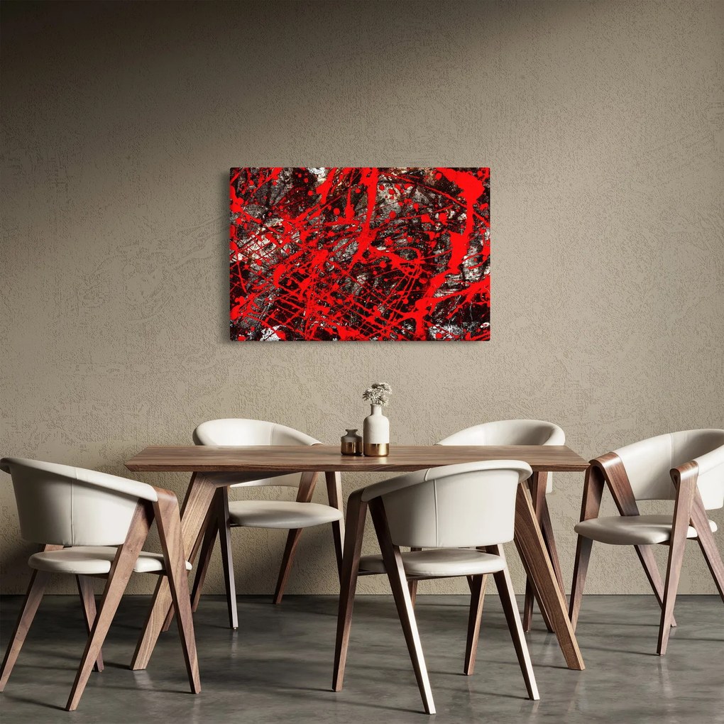 Kép - kifejező absztrakciók (90x60 cm)