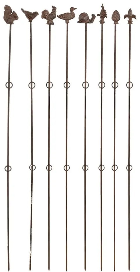 Fém növénytámasz szett 8 db-os – Esschert Design