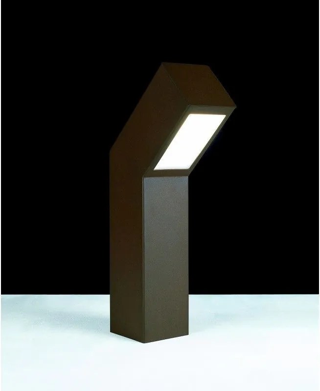NOVOLUX 492A-L0205B-90 CLINA Modern Kültéri Állólámpa Fehér, Barna, Rozsdás LED IP55