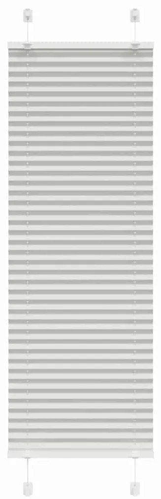 pliszírozott redőny világosszürke 45x150 cm szövetszélesség