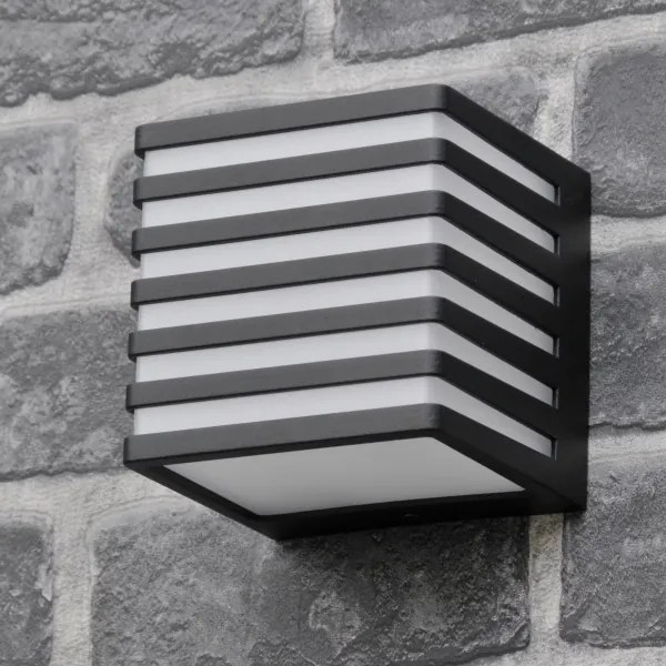 MAXWELL LED 10W 230V IP54 kültéri fali lámpa antracit