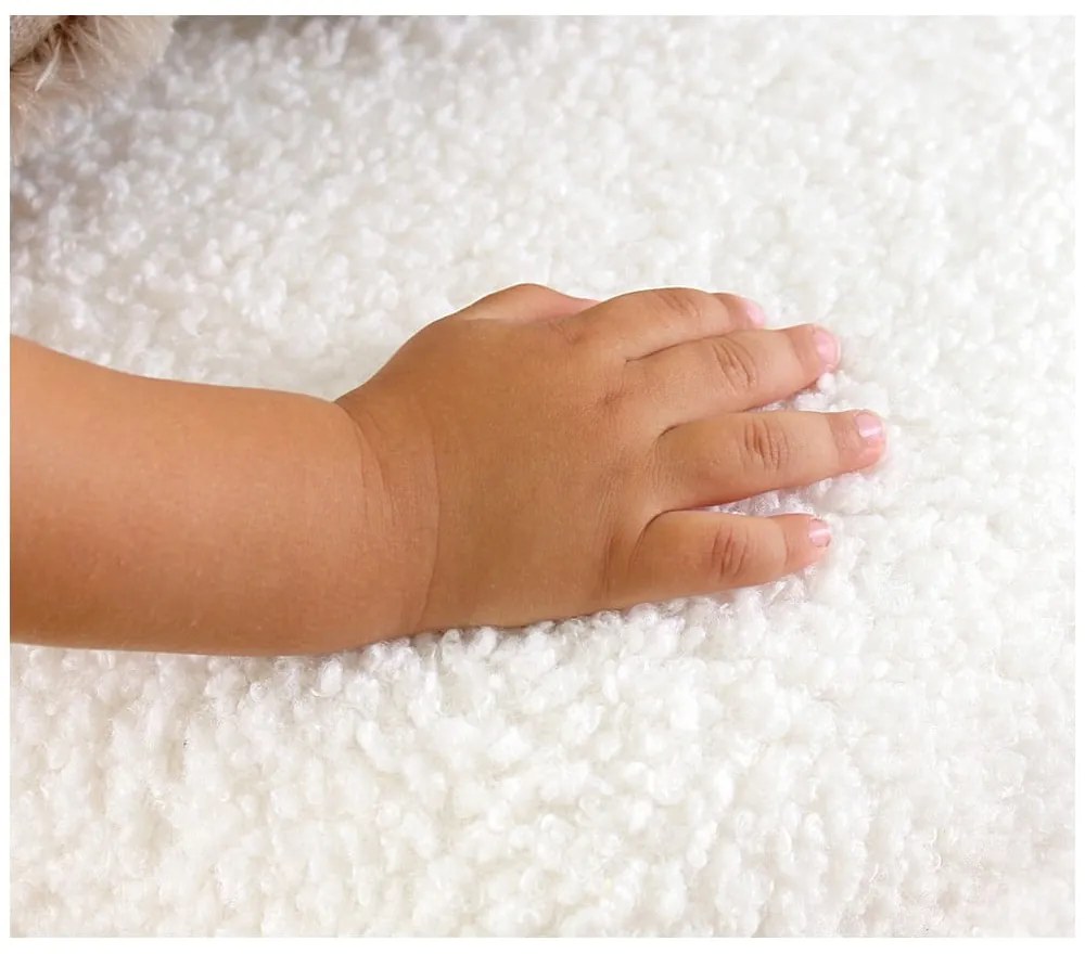 Fehér buklé gyerek fotel Moouv – Artie