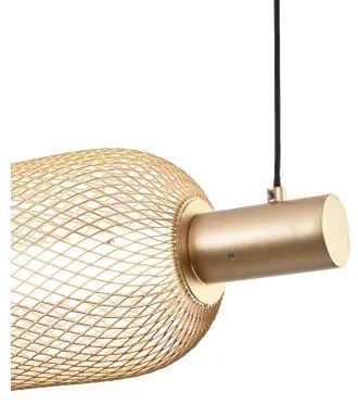 Zuma Line MD2596-5B-3BGT- LED csillár kábelen SARR 27W/230V 3000-5700K aranyszínű + távirányító