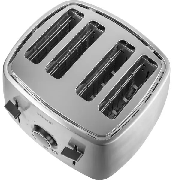Sencor - 4 szeletes kenyérpirító 1600W/230V matt króm