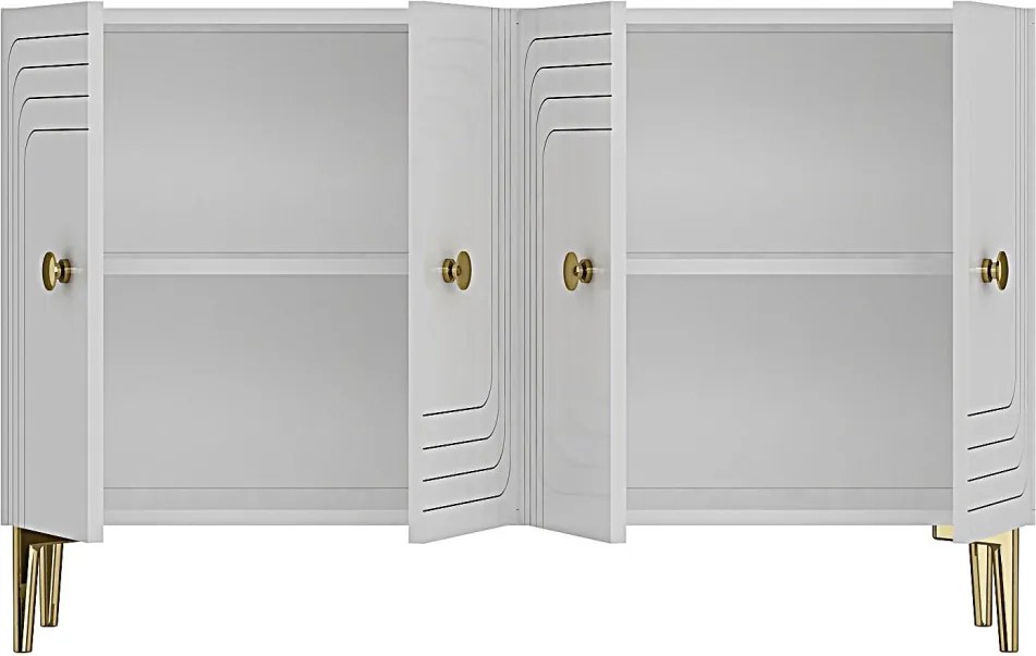 Lessi 120 - White, Gold