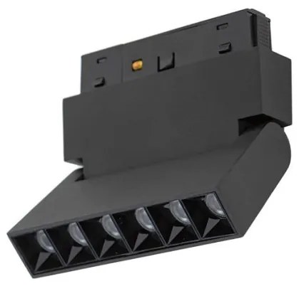 Italux Magnetic Norman TRM-79392-6W-3K-BK Sínreflektor 6x6W/LED 3000K 540lm IP20