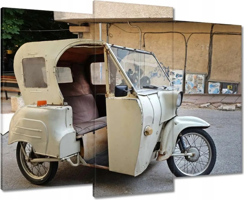 Vászonkép 90x70 Simson Kerekesszék Duo