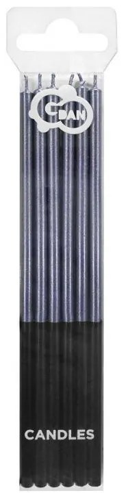 Platinum Blue, Kék tortagyertya, gyertya szett 6 db-os