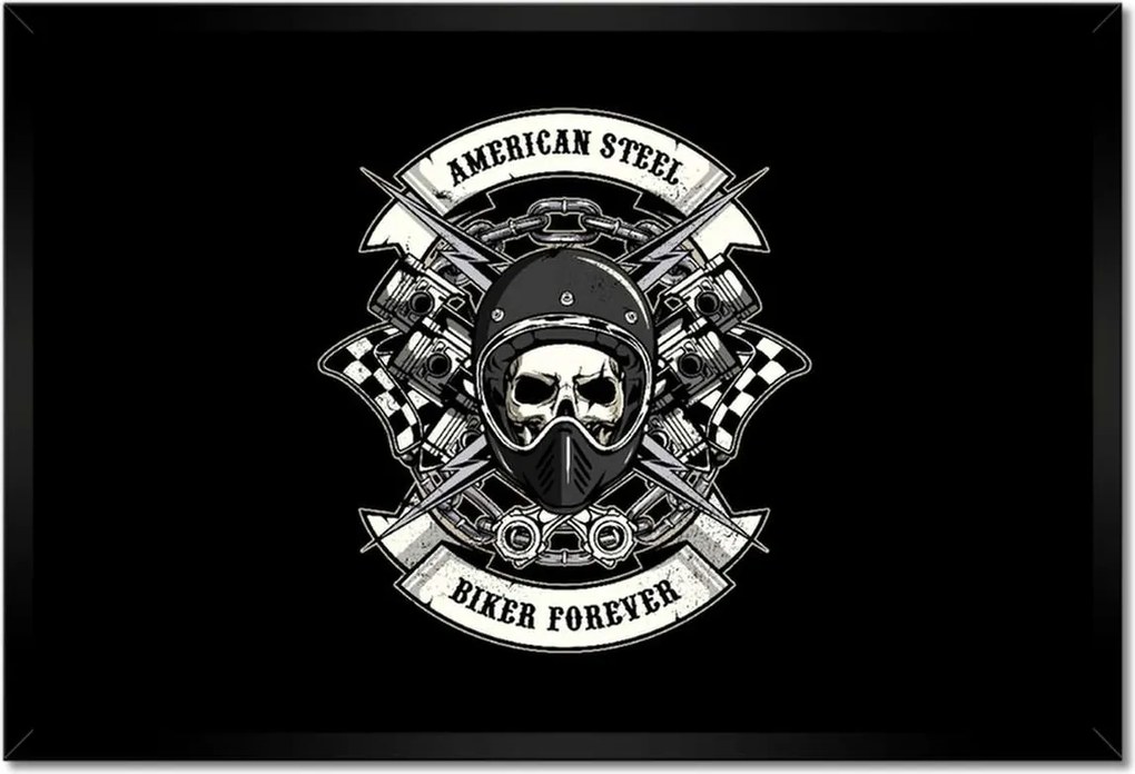 Poszterek keretben 60x40 Motorkerékpáros hangulat