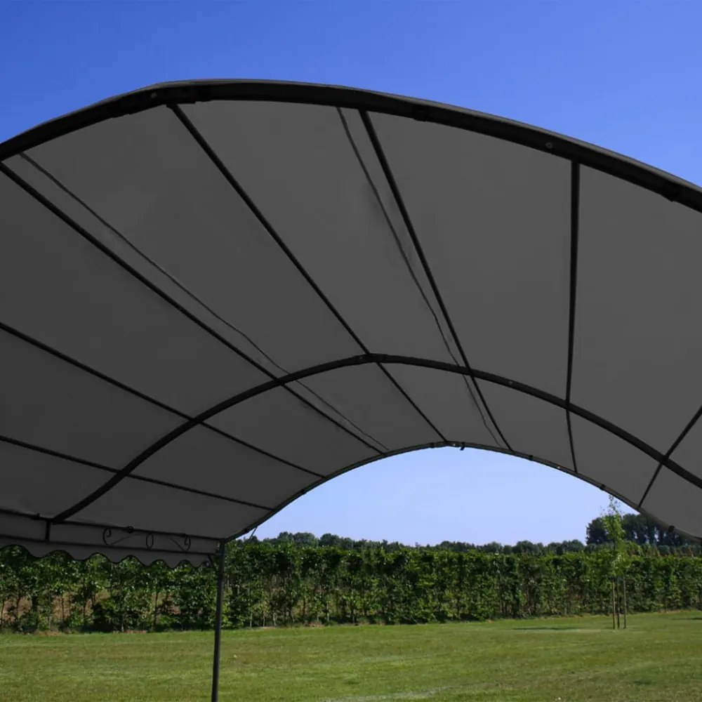 antracitszürke napellenző 3 x 4 m