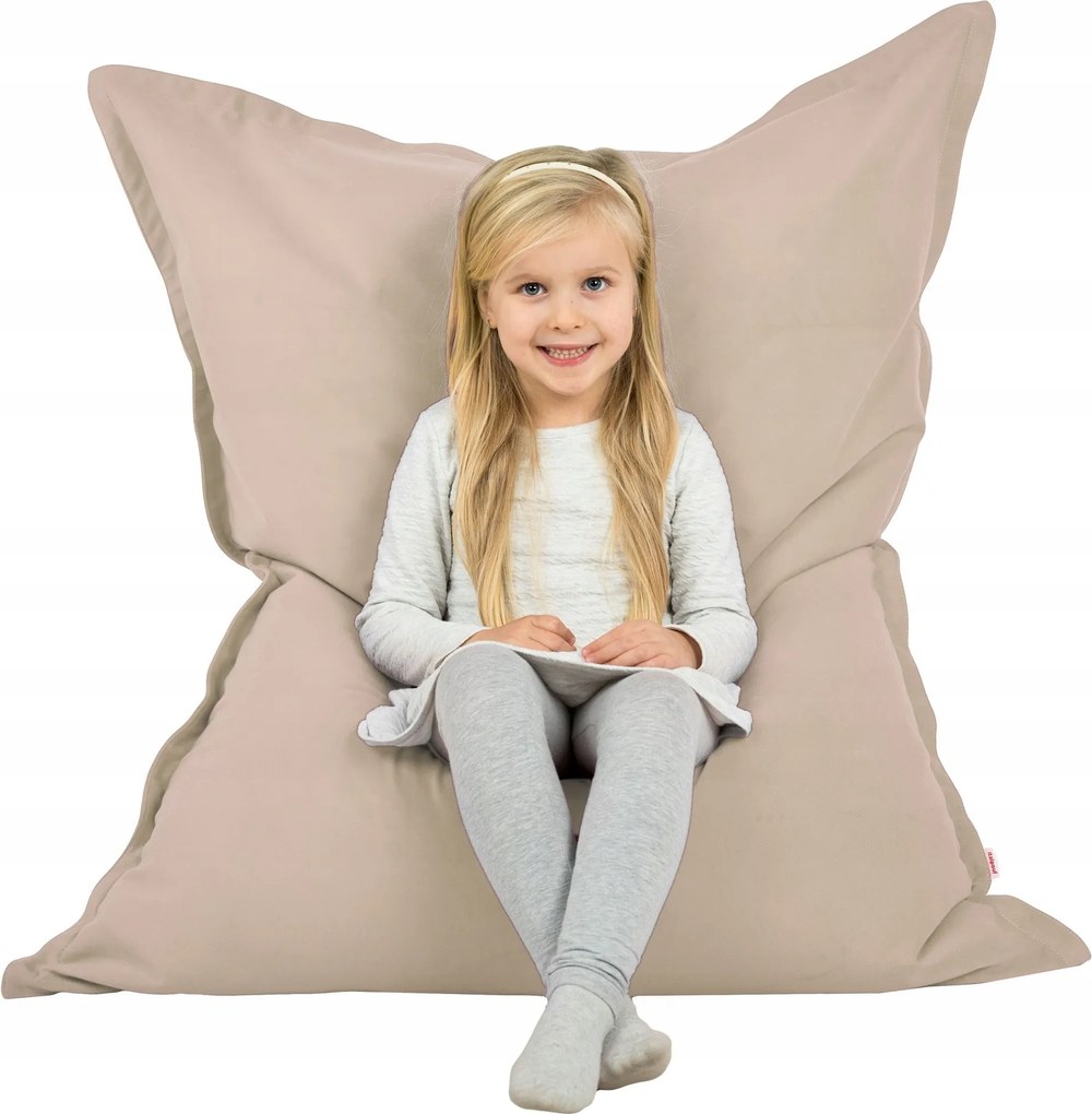 Fekvő plüss párna XL Púder Rózsaszín