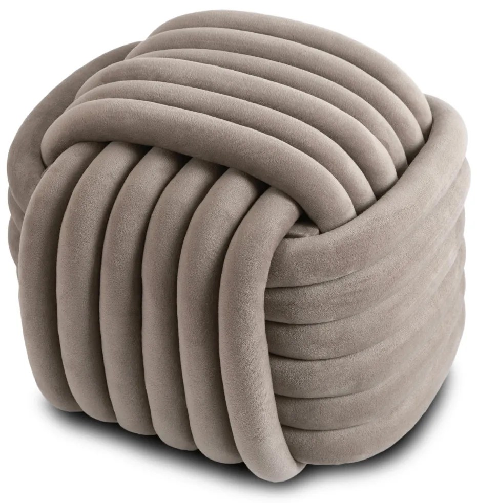 MAGMA bézs fonott puff