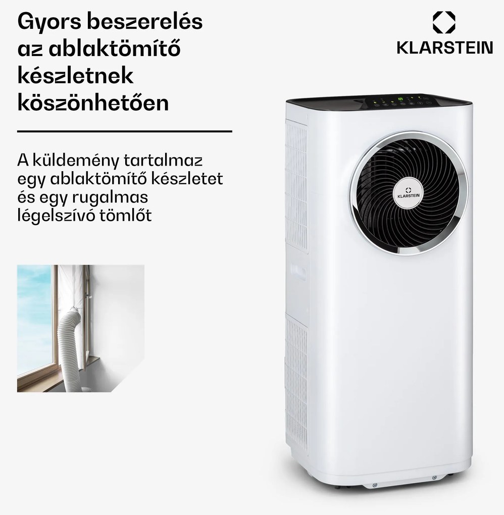 Kraftwerk Eco Smart 11, légkondicionáló, 3 az 1-ben, 11.500 BTU, távirányító, applikációval vezérelhető