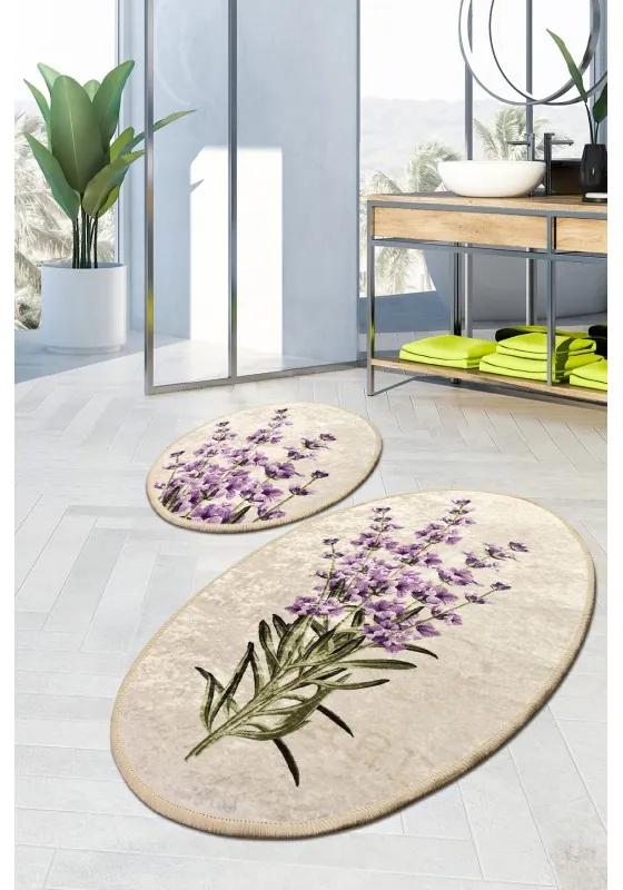Lavender fürdőszobaszőnyeg 2 darabos szett