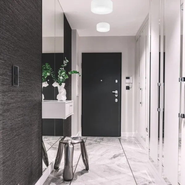 Mennyezeti lámpa SIRJA DOUBLE 2xE27/15W/230V átm. 35 cm fehér