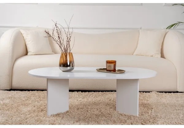 NEL fehér dohányzóasztal