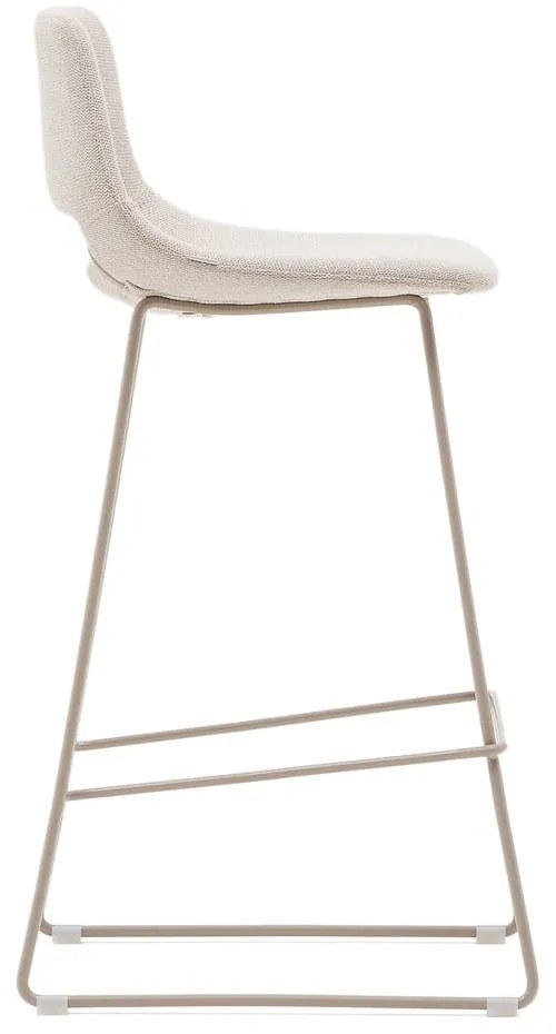 Bézs bárszék (ülésmagasság 76 cm) Zahara – Kave Home