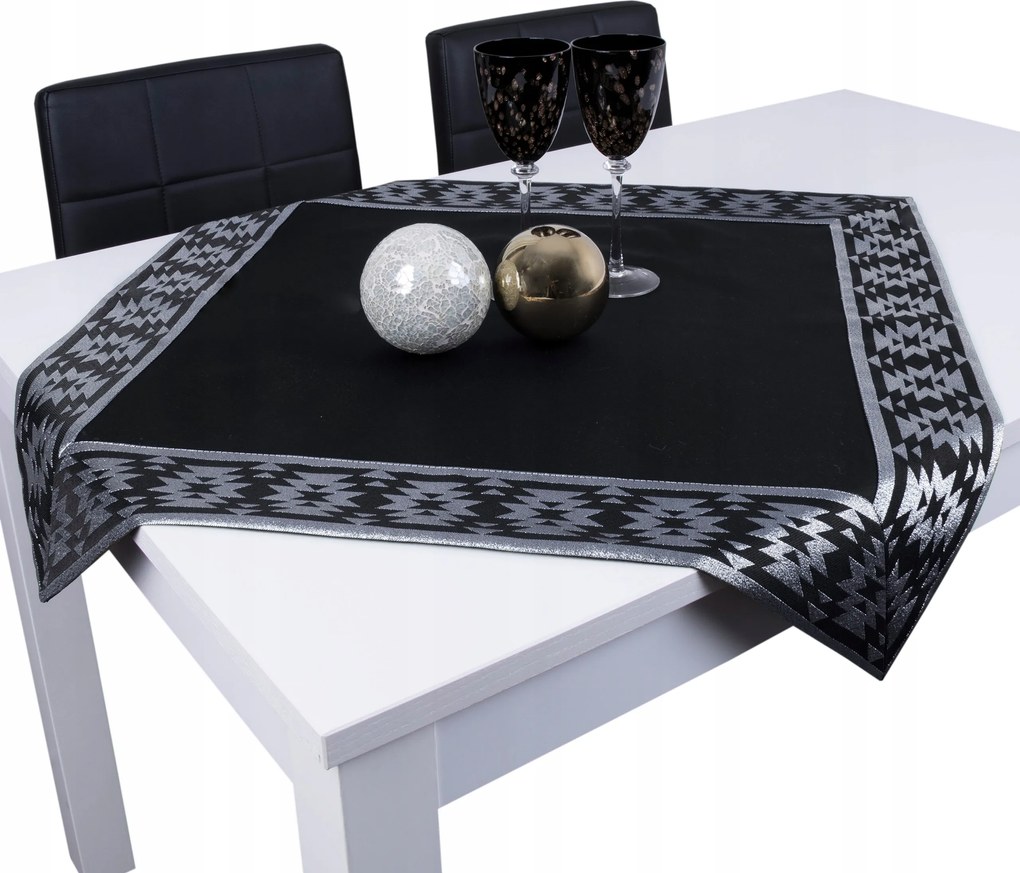 Foltálló takaróponyva Vega Lux 80x80 fekete-ezüst