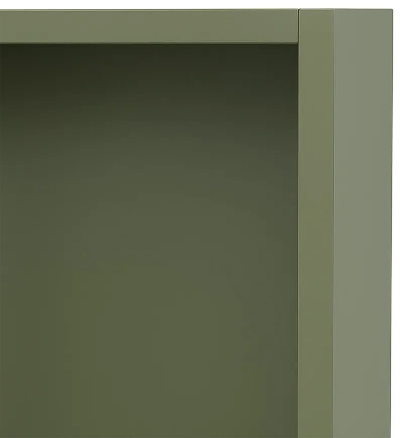 Boxie nyitott fali szekrény 40x40x27 cm zöld