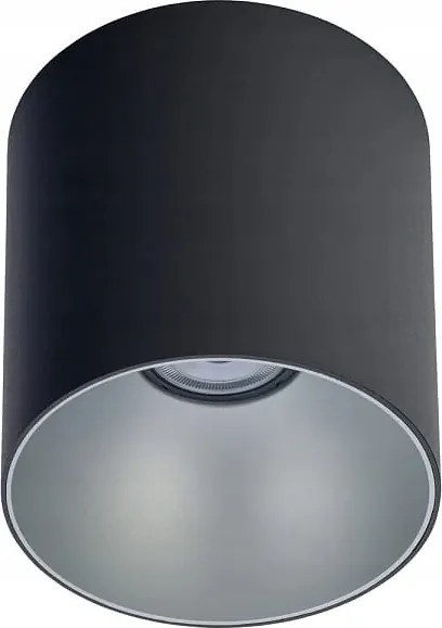 Mennyezeti lámpa spot cső fekete ezüst Point Tone Nowodvorski